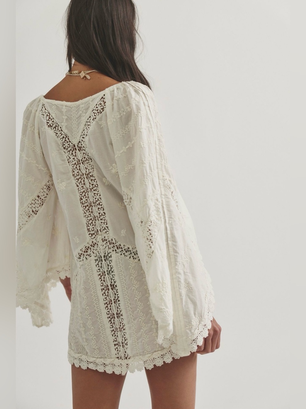 FREE PEOPLE WILDFLOWER MUSE MINI DRESS NWT SIZE XL - Picture 3 of 10